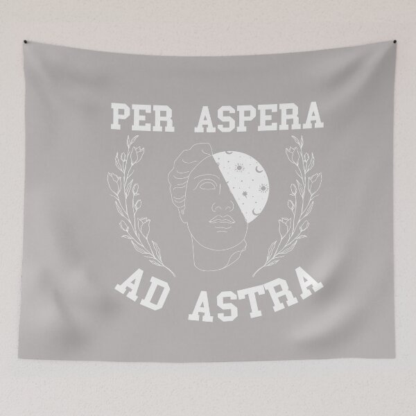 Item preview, Dark Academia Aesthetic Per Aspera Ad Astra designed and sold by LunaRisa.