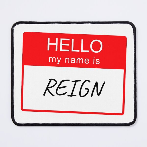 Item preview, Hello My Name is Reign Name Tag Custom Personalised Design  designed and sold by CreatedbyJR.