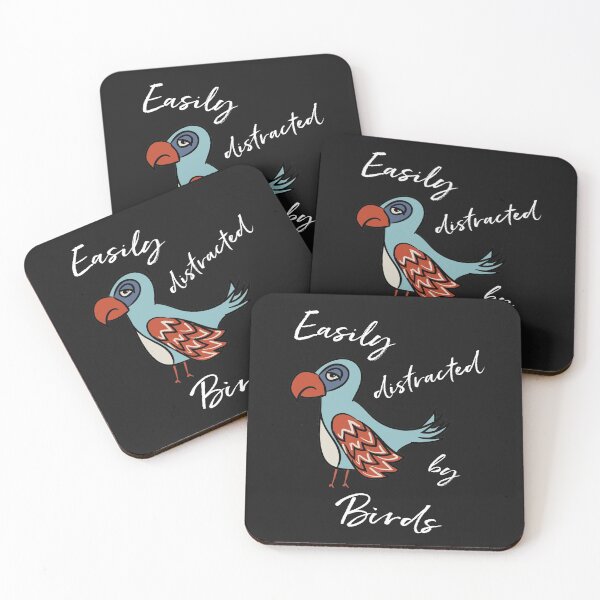 Item preview, Funny Birding Design Easily Distracted by Birds designed and sold by whyitsme.