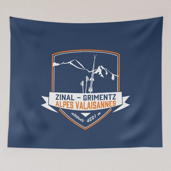 Item preview, Grimentz Zinal Swiss Alps leewarddesign designed and sold by leewarddesign.