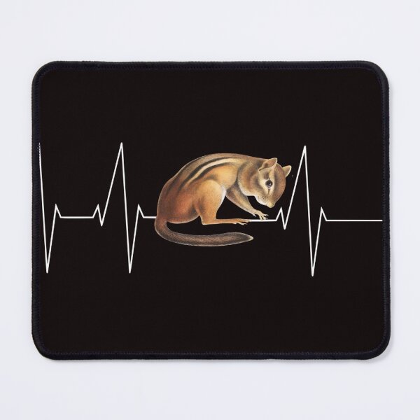 Item preview, Chipmunk heartbeat retro vintage white designed and sold by tiemistico.