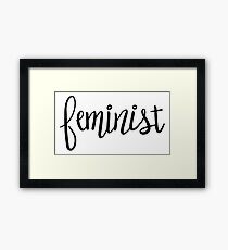 Feminist Framed Print