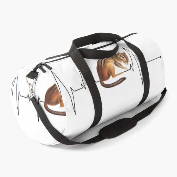 Item preview, Chipmunk heartbeat retro vintage black designed and sold by tiemistico.