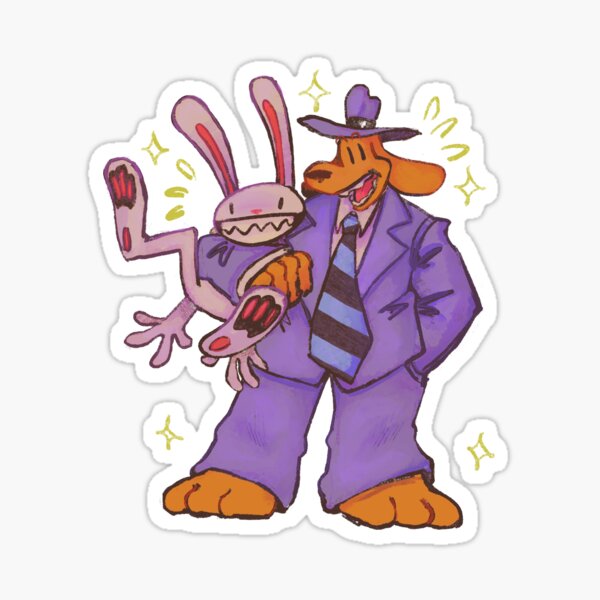 Sam and Max! Sticker