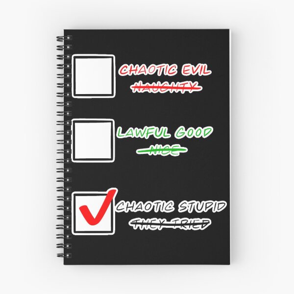 Aperçu de l'œuvre Une liste de Noël D&D créée et vendue par -the-awkwarkid-.