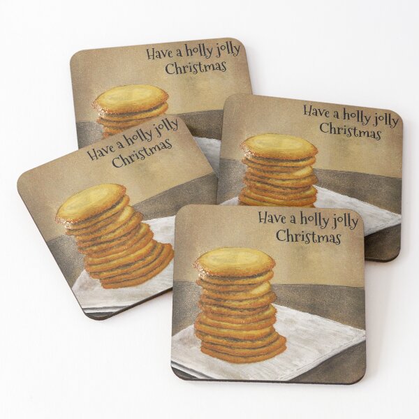 Item preview, Christmas Santas Crisp Cookies designed and sold by JeysArtDesign.