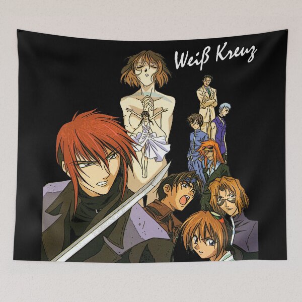 Item preview, Weiss Kreuz Knight Hunters Anime 90s Retro Cast designed and sold by 90snerd.