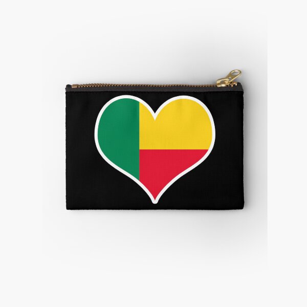 Item preview, Benin Flag Heart designed and sold by PKHalford.