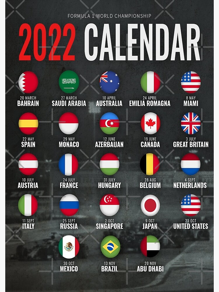 P ster Calendario F1 2022 Todo El Circuito De TheF1Racing Redbubble p-ster-calendario-f1-2022-todo-el-circuito-de-thef1racing-redbubble