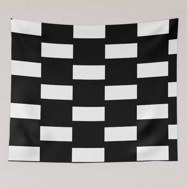 Item preview, Aesthetic Minimalist Black and White Color Block designed and sold by NECHSTORE.