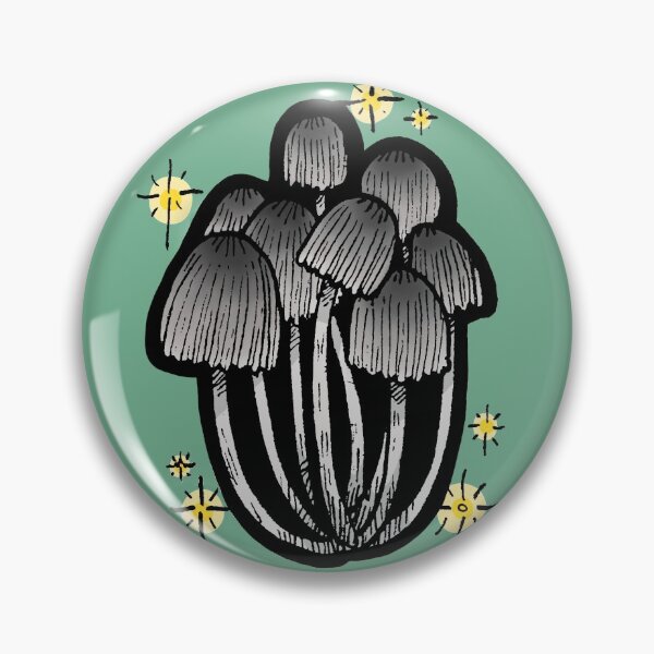 Item preview, fairy inkcap designed and sold by katherinedraws.