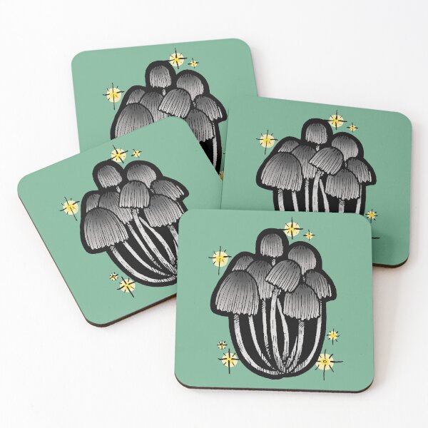 Item preview, fairy inkcap designed and sold by katherinedraws.
