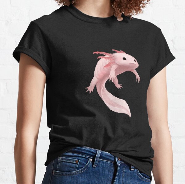 Vista previa del artículo con la obra «Axolotl - Ambystoma mexicanum - Pez caminante mexicano - Axolotl», diseñado y vendido por AquariumExp.