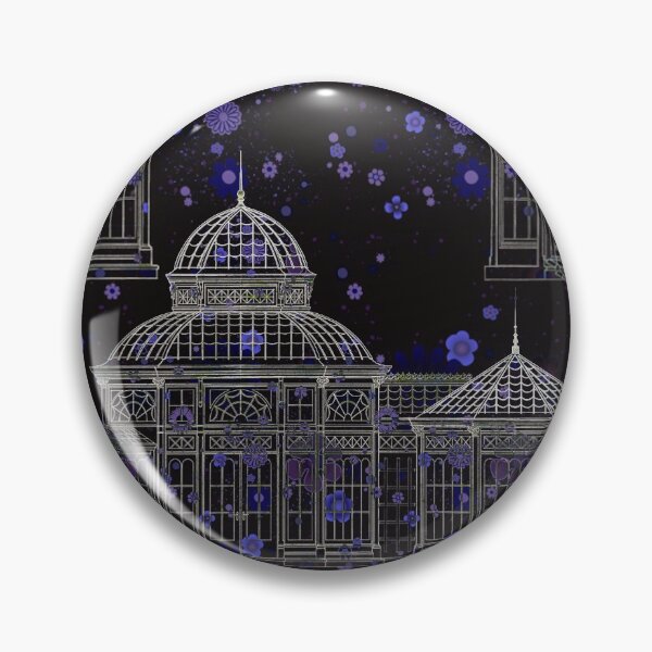 Item preview, Retro flowered Victorian greenhouses! designed and sold by HeckaDoodleDo.