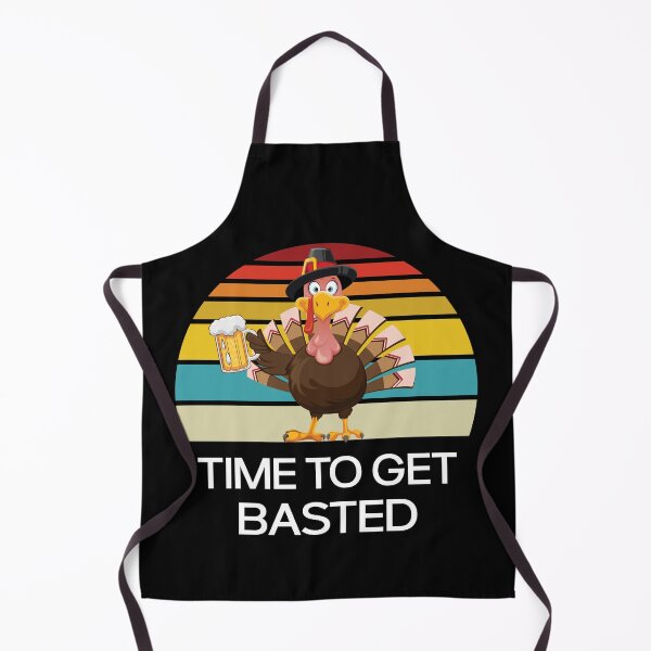 Item preview, Time to Get Basted Funny Turkey Beer Thanksgiving Men Women designed and sold by HURLEYS.