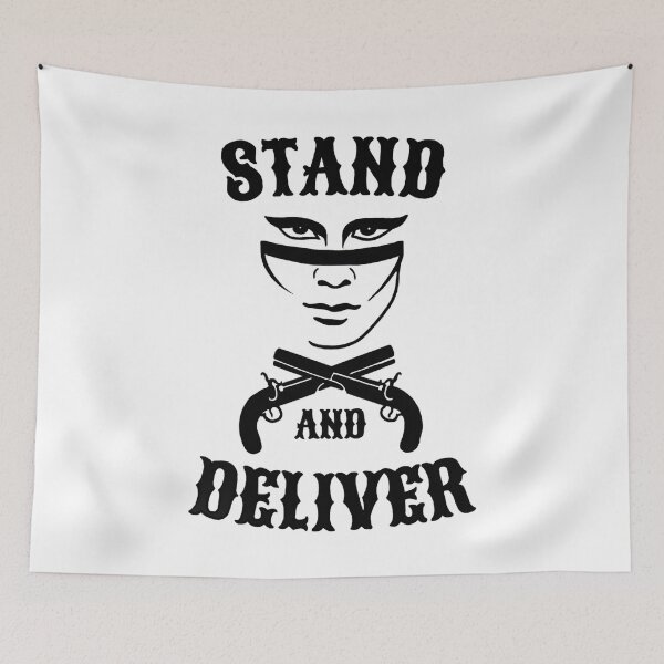 Item preview, Stand and deliver  designed and sold by 3leggeddogg.