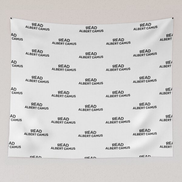 Item preview, READ ALBERT CAMUS, PHILOSOPHY BOOKS & PHILOSOPHER QUOTES DESIGN designed and sold by shirtpress.