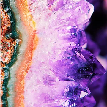 Artwork thumbnail, Amethyst Geode by RaineLight