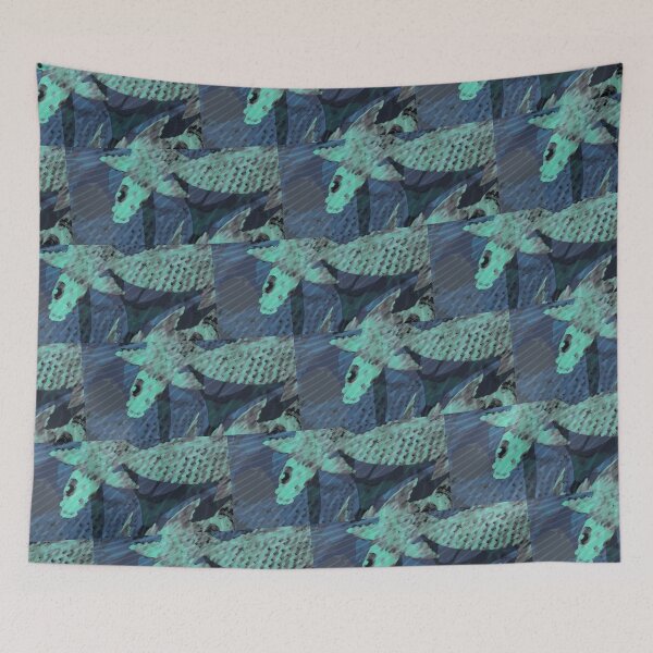 Item preview,  Green Fish  designed and sold by Janicke Johansen.