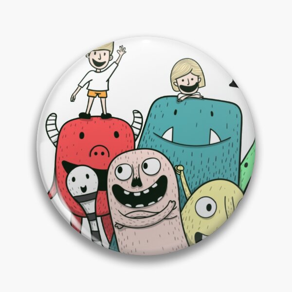 Item preview, LITTLE MONSTERS - CARTOON  designed and sold by Kwayako.