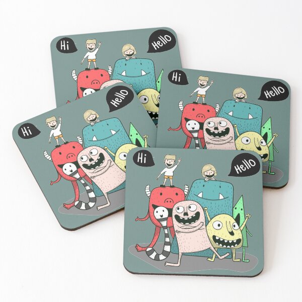 Item preview, LITTLE MONSTERS - CARTOON  designed and sold by Kwayako.