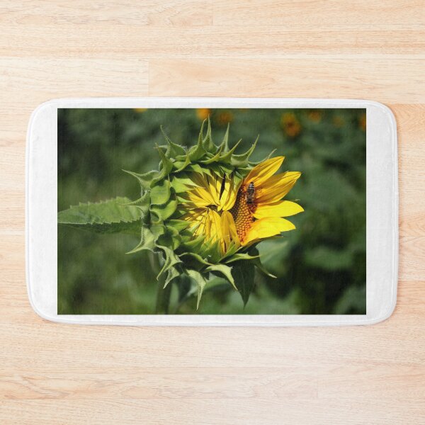 Item preview, Half awake Sunflower designed and sold by jodi payne.