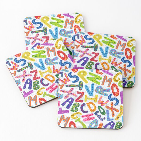 Item preview, Alphabet Soup: Colorful Alphabet Search designed and sold by cleolovescolor.