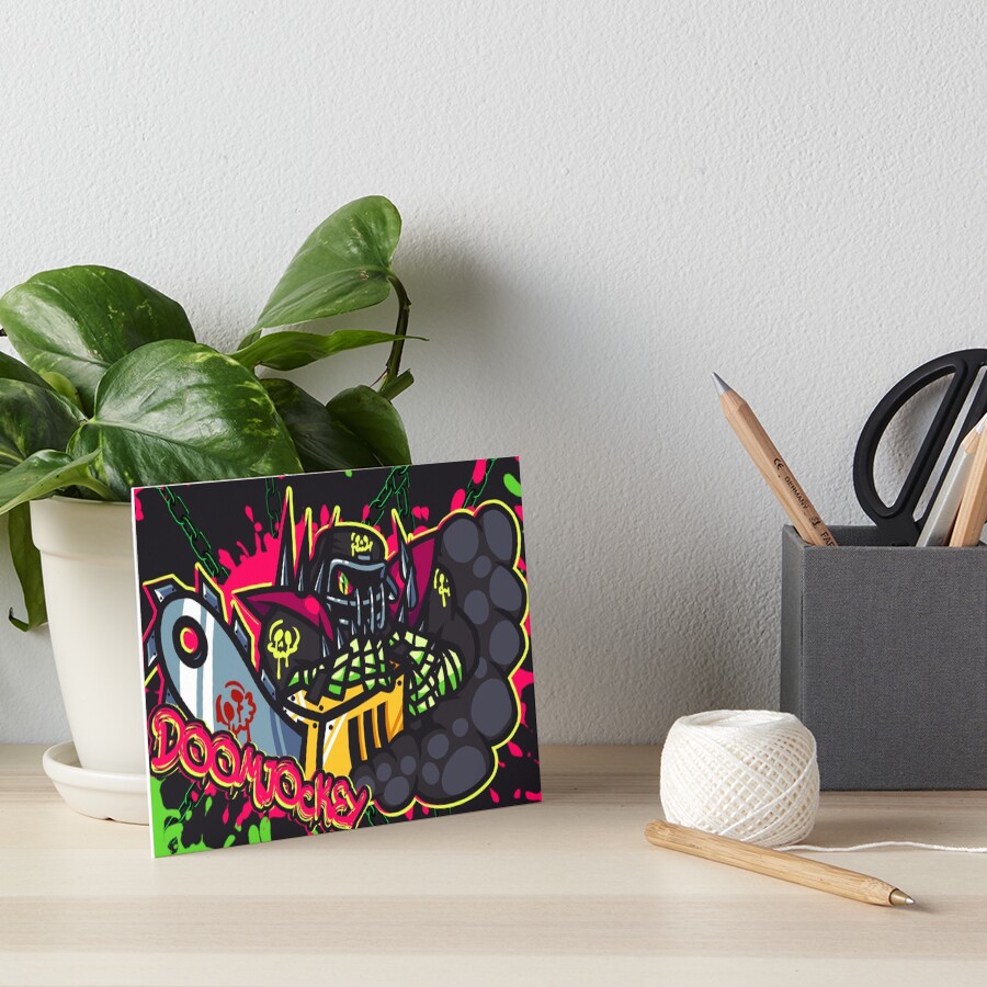 Item preview, Art Board Print designed and sold by JavaWolfDesign.