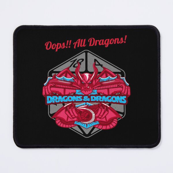 Item preview, Dragons & Dragons DM AD&D Critical Hit d20 Polyhedral Dice Parody Design designed and sold by Candlewood Museum & Gift Shoppe.