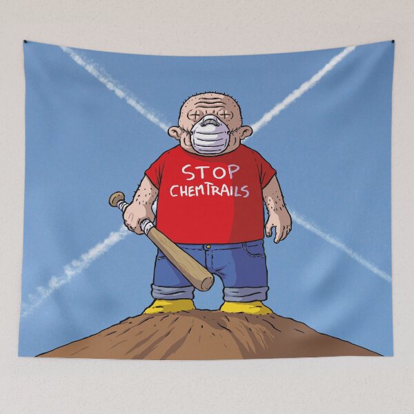 Item preview, Stop Chemtrails designed and sold by NomCouture.