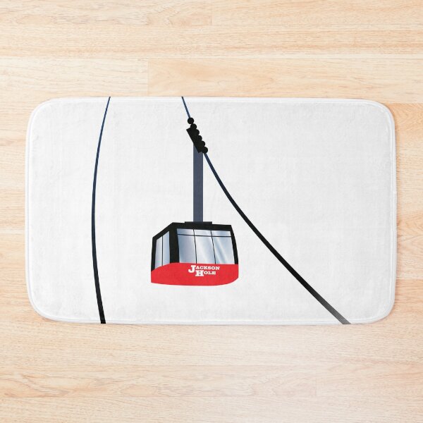 Item preview, Jackson Hole Cable car leewarddesign designed and sold by leewarddesign.