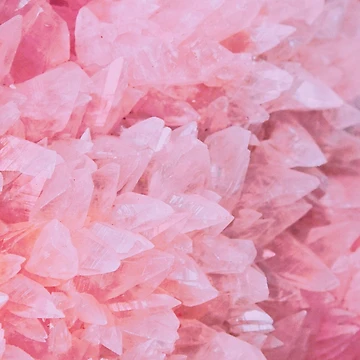 Artwork thumbnail, Rose Quartz Geode by RaineLight