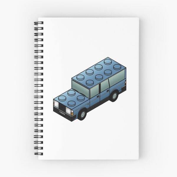 Item preview, turbobrick wagon - blue designed and sold by humanmetronome.