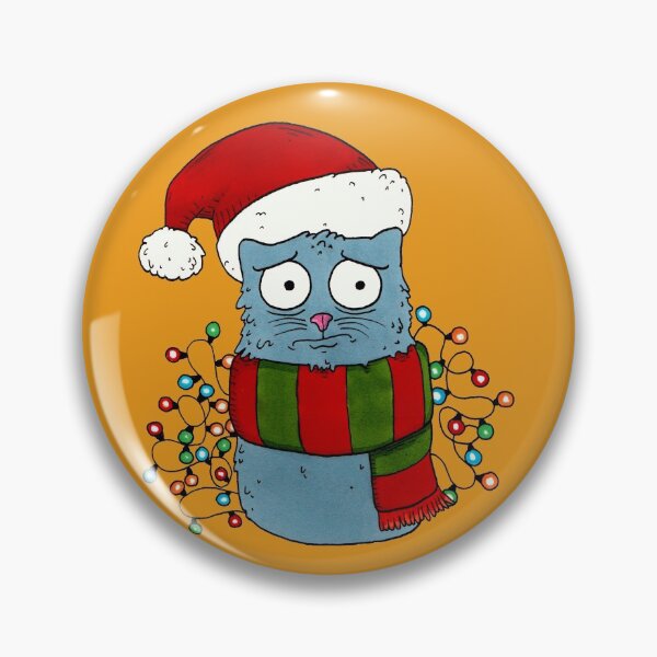 Item preview, Awkward Christmas Cat designed and sold by Mvcias.