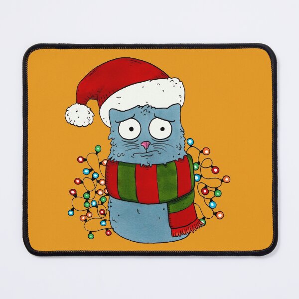 Item preview, Awkward Christmas Cat designed and sold by Mvcias.