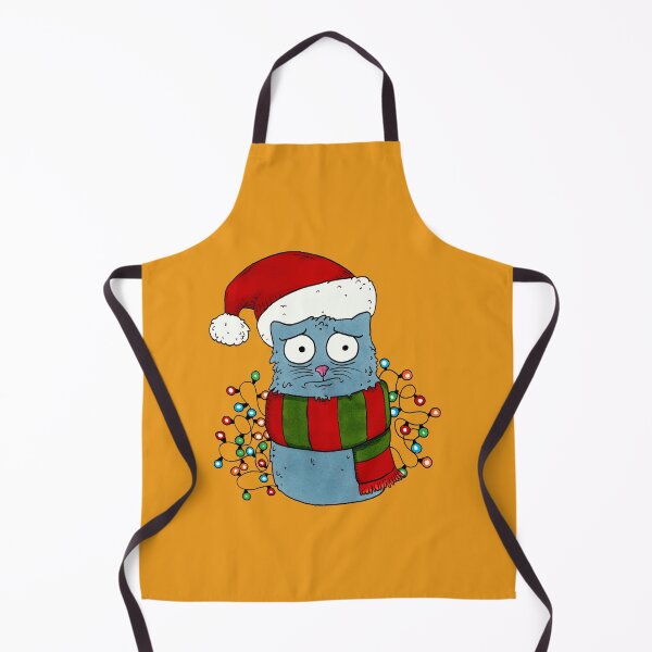 Item preview, Awkward Christmas Cat designed and sold by Mvcias.