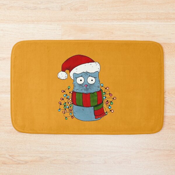 Item preview, Awkward Christmas Cat designed and sold by Mvcias.