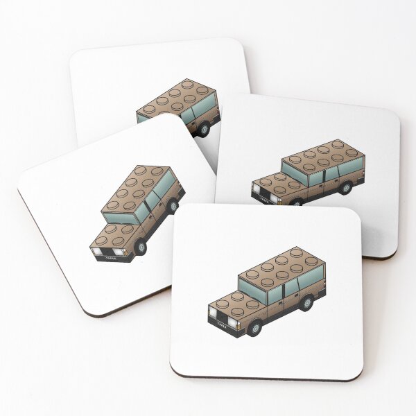Item preview, turbobrick wagon - gold metal designed and sold by humanmetronome.