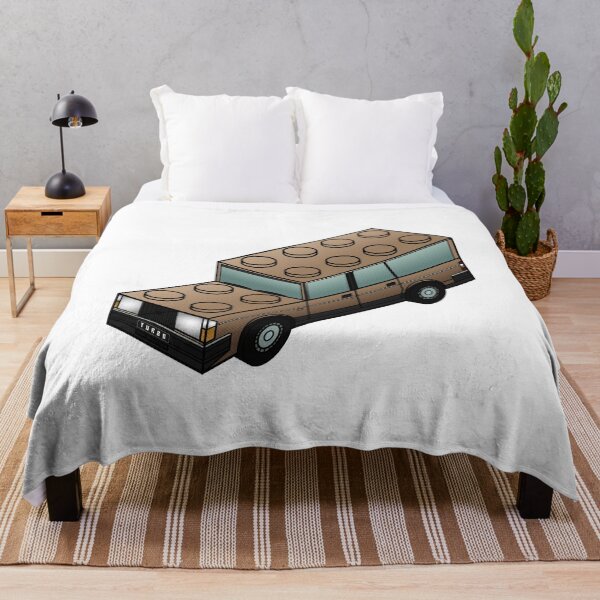 Item preview, turbobrick wagon - gold metal designed and sold by humanmetronome.