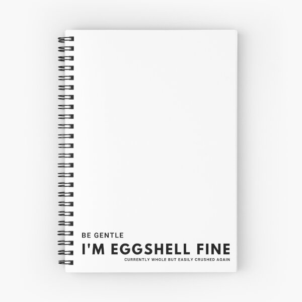 Item preview, I'm Eggshell Fine designed and sold by Colorful Misfits.