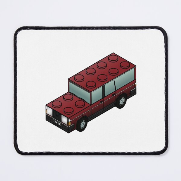 Item preview, turbobrick wagon - burgundy designed and sold by humanmetronome.