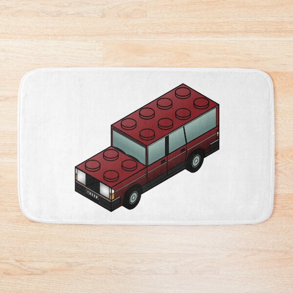 Item preview, turbobrick wagon - burgundy designed and sold by humanmetronome.