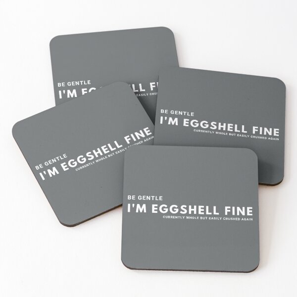 Item preview, I'm Eggshell Fine designed and sold by Colorful Misfits.