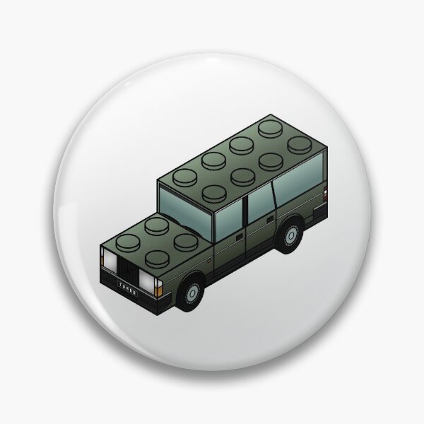 Item preview, turbobrick wagon - green designed and sold by humanmetronome.