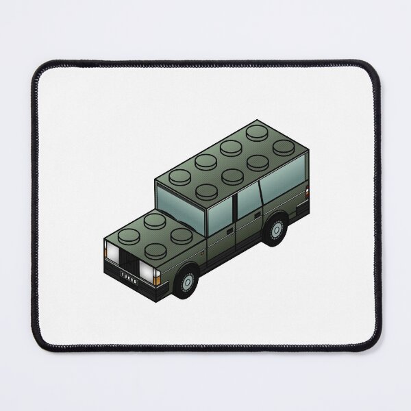 Item preview, turbobrick wagon - green designed and sold by humanmetronome.