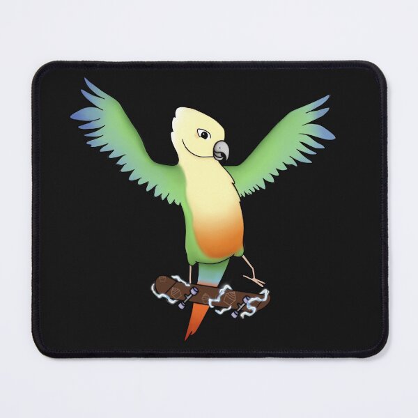 Item preview, Electric Skater Parrot designed and sold by ritapessoa.