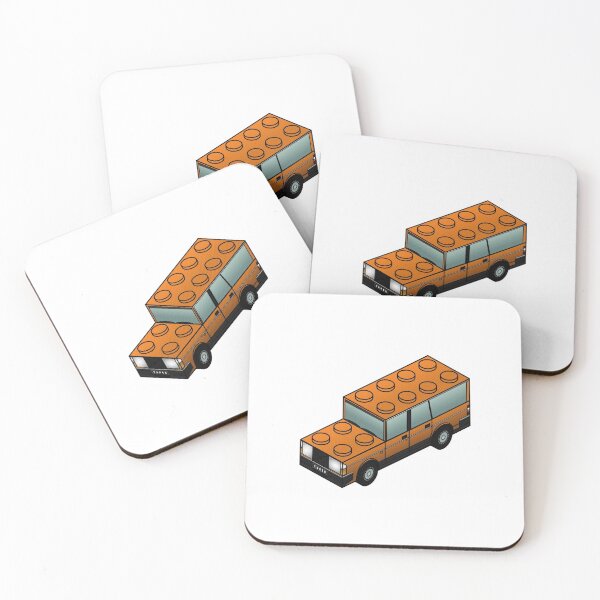 Item preview, turbobrick wagon - yellow designed and sold by humanmetronome.