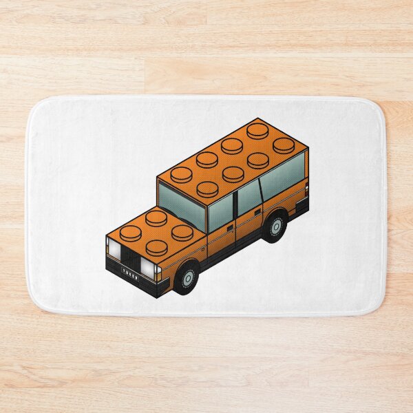Item preview, turbobrick wagon - yellow designed and sold by humanmetronome.