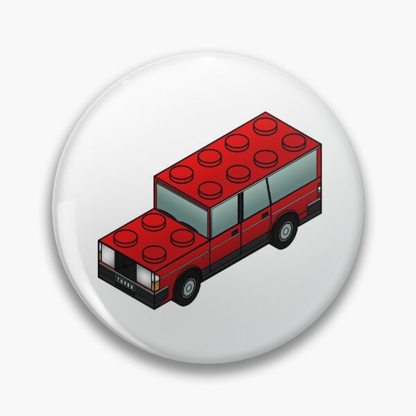 Item preview, turbobrick wagon - red vector designed and sold by humanmetronome.