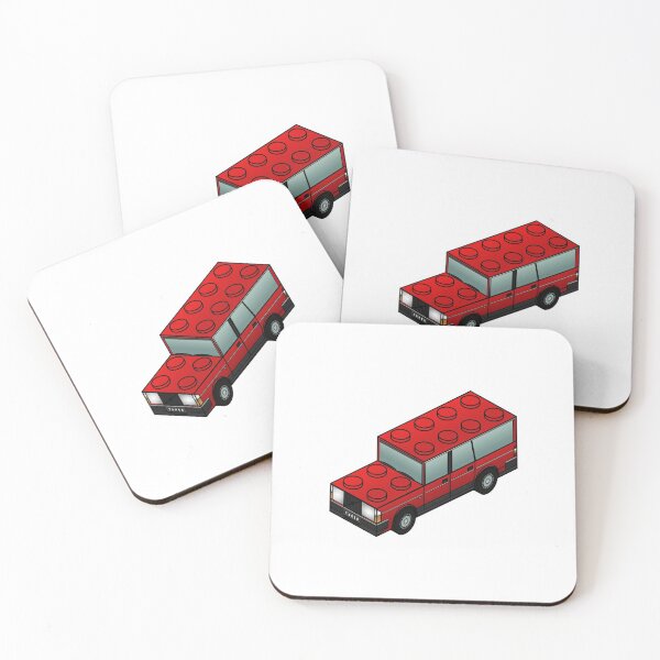 Item preview, turbobrick wagon - red vector designed and sold by humanmetronome.